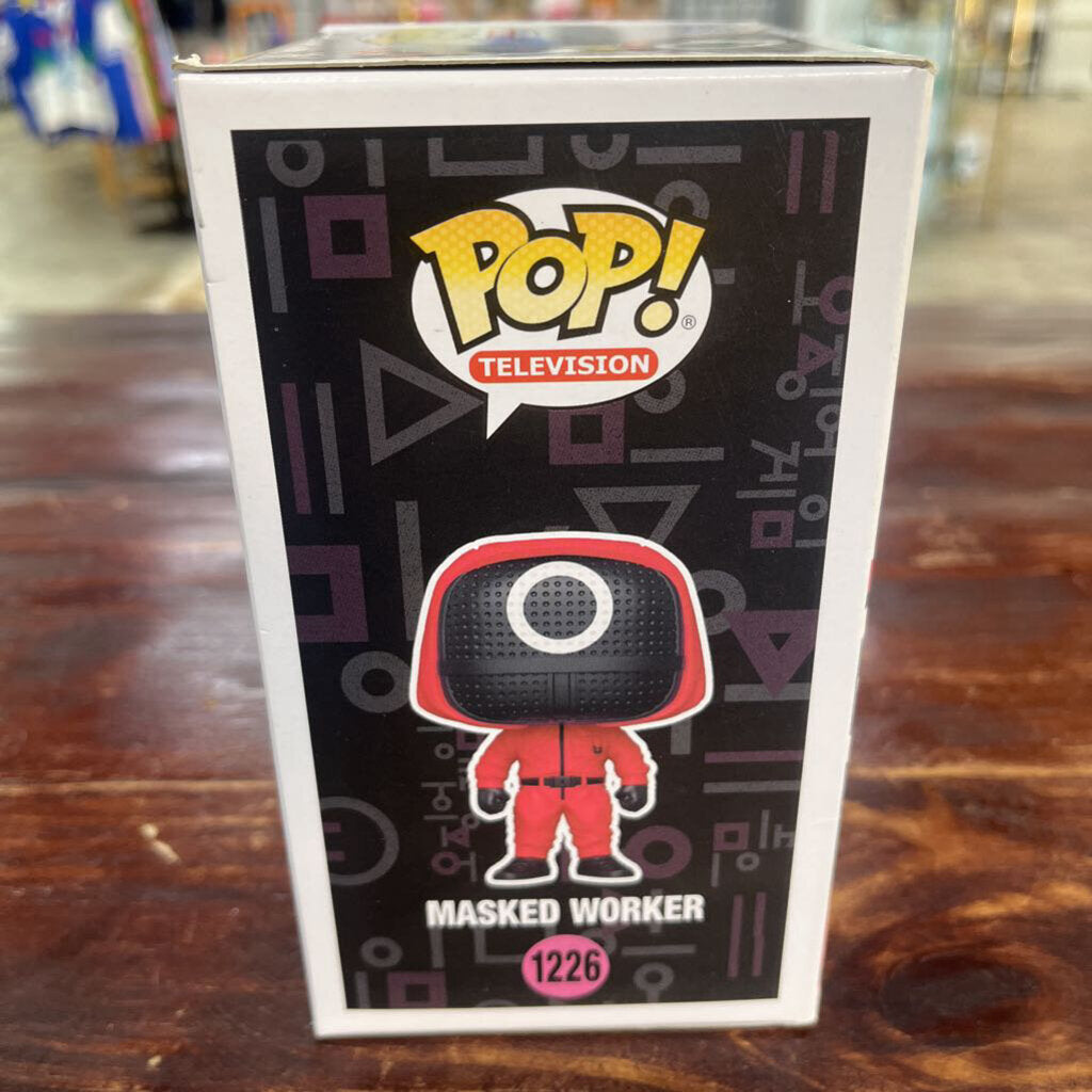 FUNKO POP 1226 SQUID GAME WORKER-Thriftique Marketplace