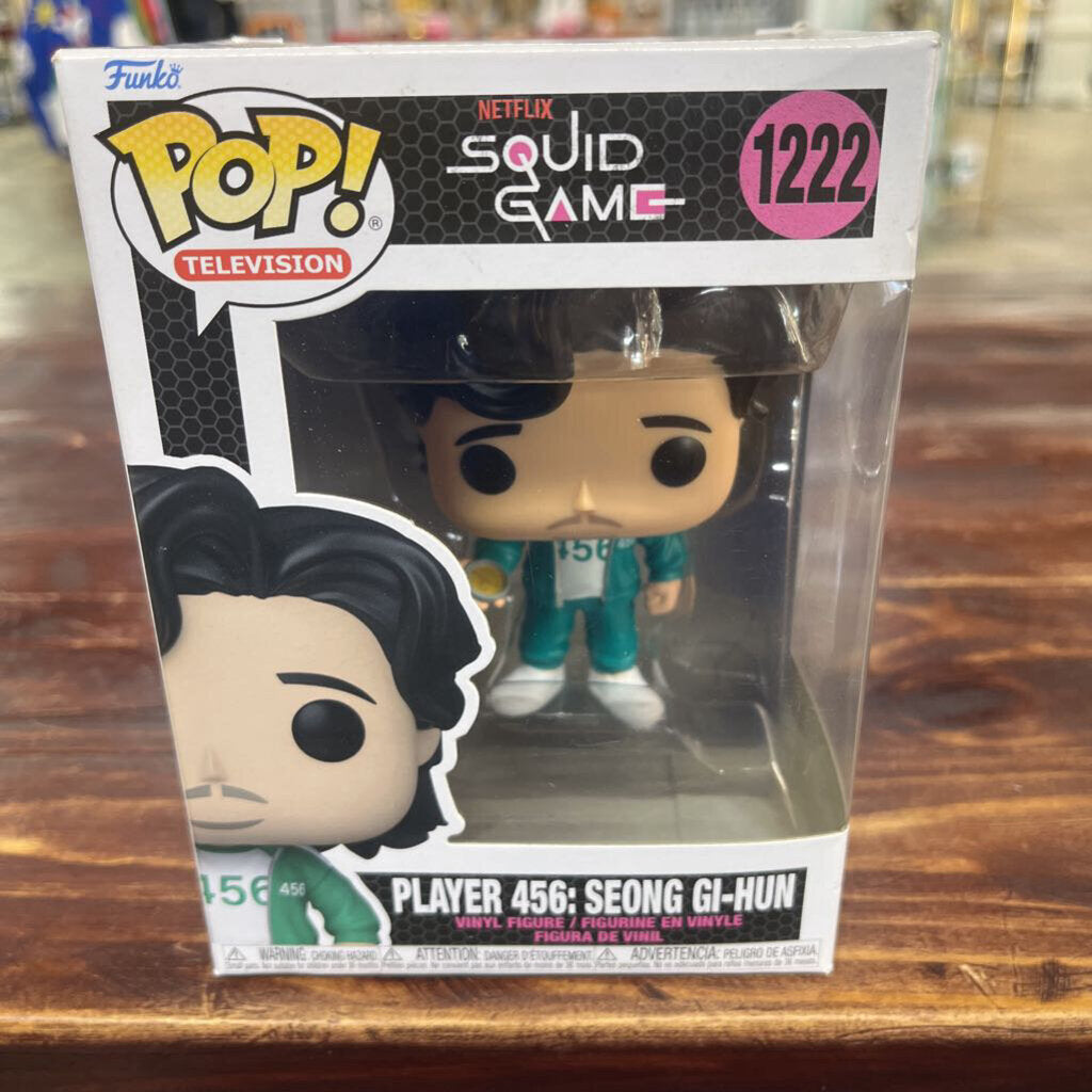 Funko pop 1222 Squid Game Song Gi-Hun