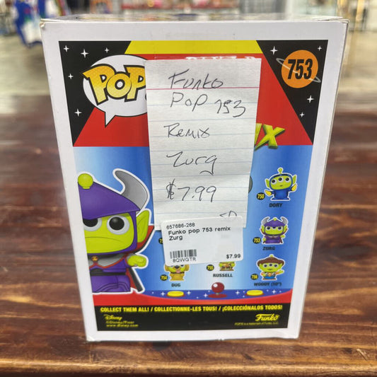 Funko pop 753 remix Zurg