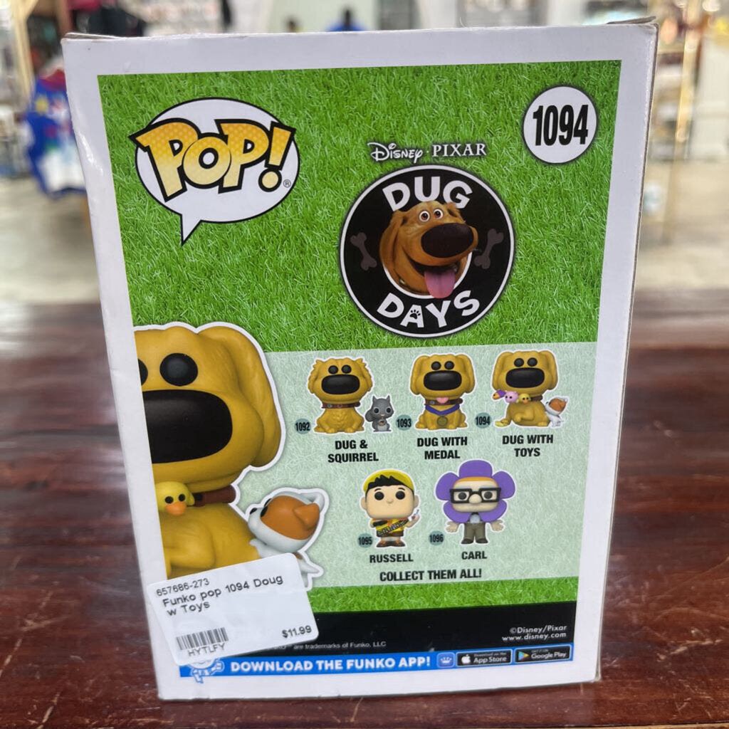 FUNKO POP 1094 DOUG W TOYS-Thriftique Marketplace