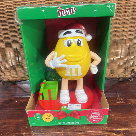 BOXED MUSICAL LIGHTED M & M CANDY DISPENSER-Thriftique Marketplace