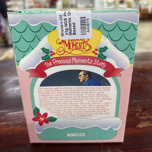 VTG NOS PRECIOUS MOMENTS ORNAMENTS BOXED