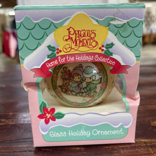 VINTAGE NOS PRECIOUS MOMENTS ORNAMENTS BOXED