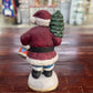 WALNUT RIDGE PRIMITIVE CHALKWARE SANTA 1915