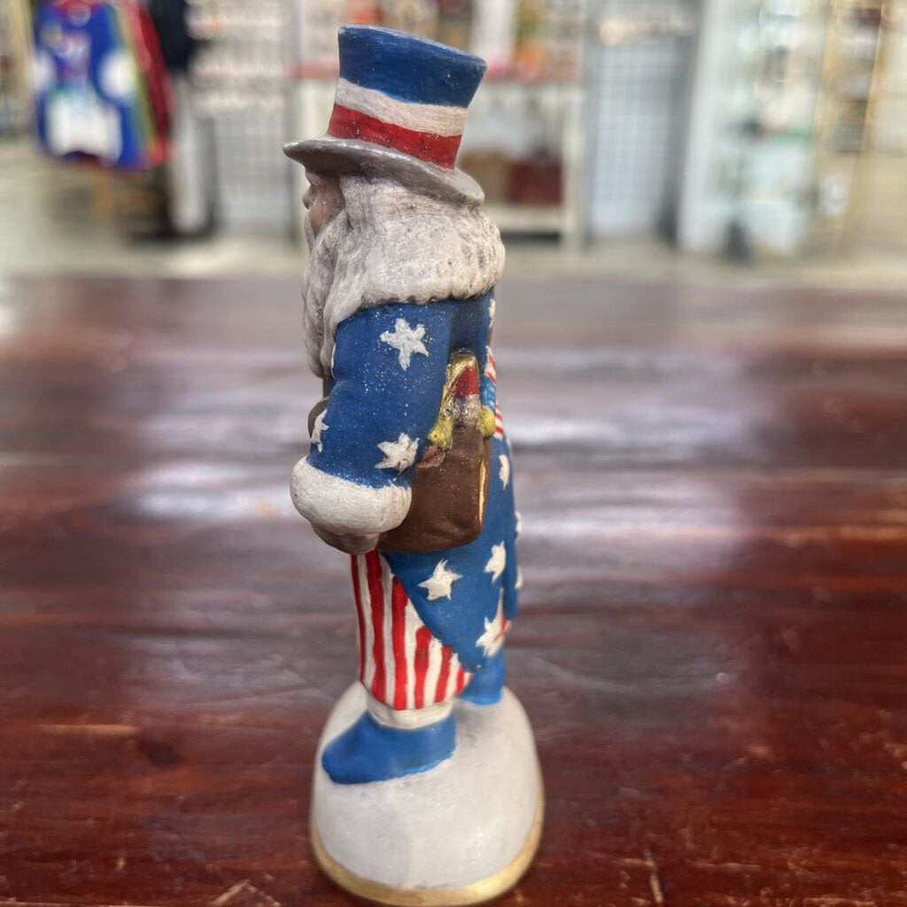 WALNUT RIDGE PRIMITIVE CHALKWARE SANTA 1912