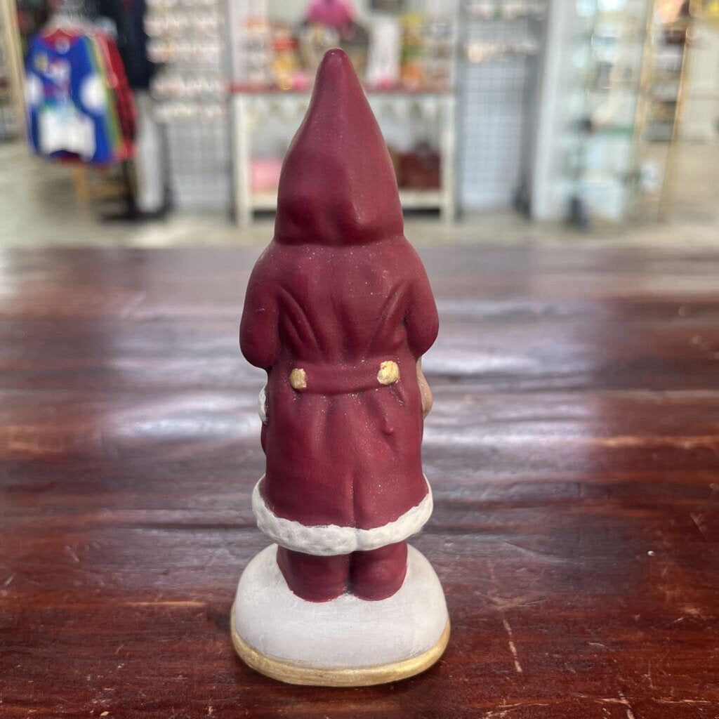 WALNUT RIDGE PRIMITIVE CHALKWARE SANTA 1890