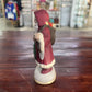 WALNUT RIDGE PRIMITIVE CHALKWARE SANTA 1907