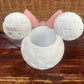 WHITE MINNIE MOUSE WITH PINK BOWTIE MULTIPURPOSE HOLDER