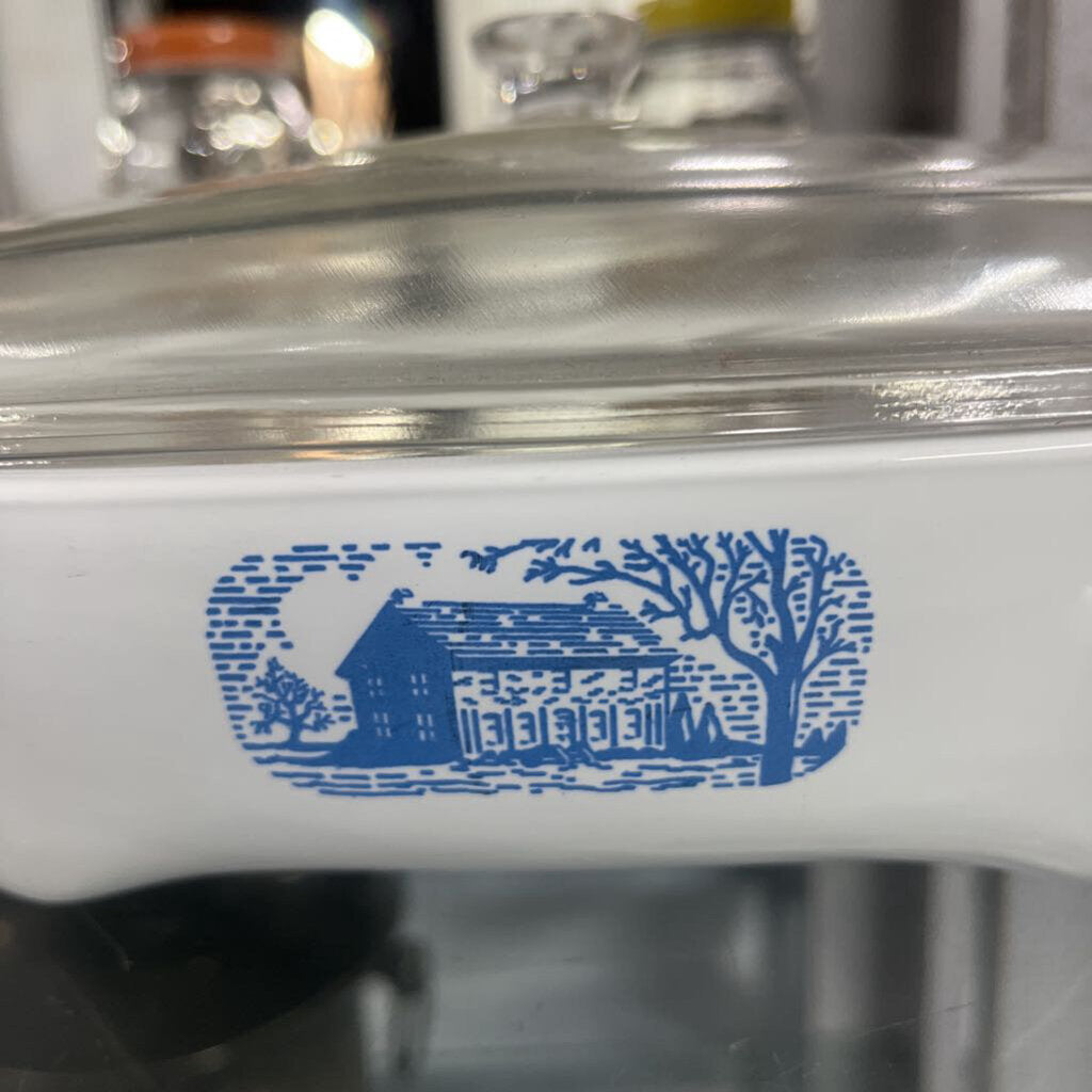 Corning/Pyrex Browning Skillet with Lid