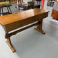 ETHAN ALLEN SOLID WOOD 2 DRAWER DESK