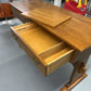 ETHAN ALLEN SOLID WOOD 2 DRAWER DESK
