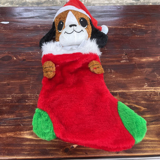 DOG CHRISTMAS STOCKING