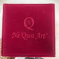Ne 'Qwa Art Glass Christmas Ornament in Velvet Box