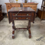 Antique Drop Sides English Work Table