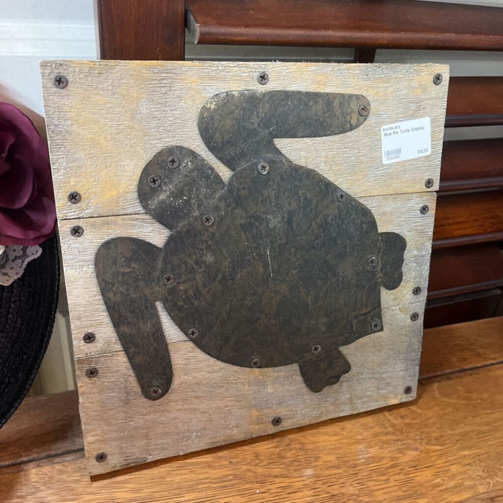 MUD PIE TURTLE DISPLAY