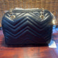 NEW ANNE KLEIN BLACK QUILTED