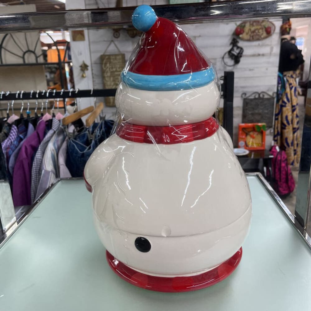 SNOWMAN HOT AND COLD DISPENSER