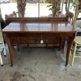 USA MADE CURVED LEG DESK ON CASTERS