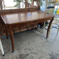 USA MADE CURVED LEG DESK ON CASTERS