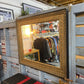 GOLD LEAF MIRROR (JM)