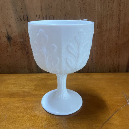 MILK GLASS BOWL