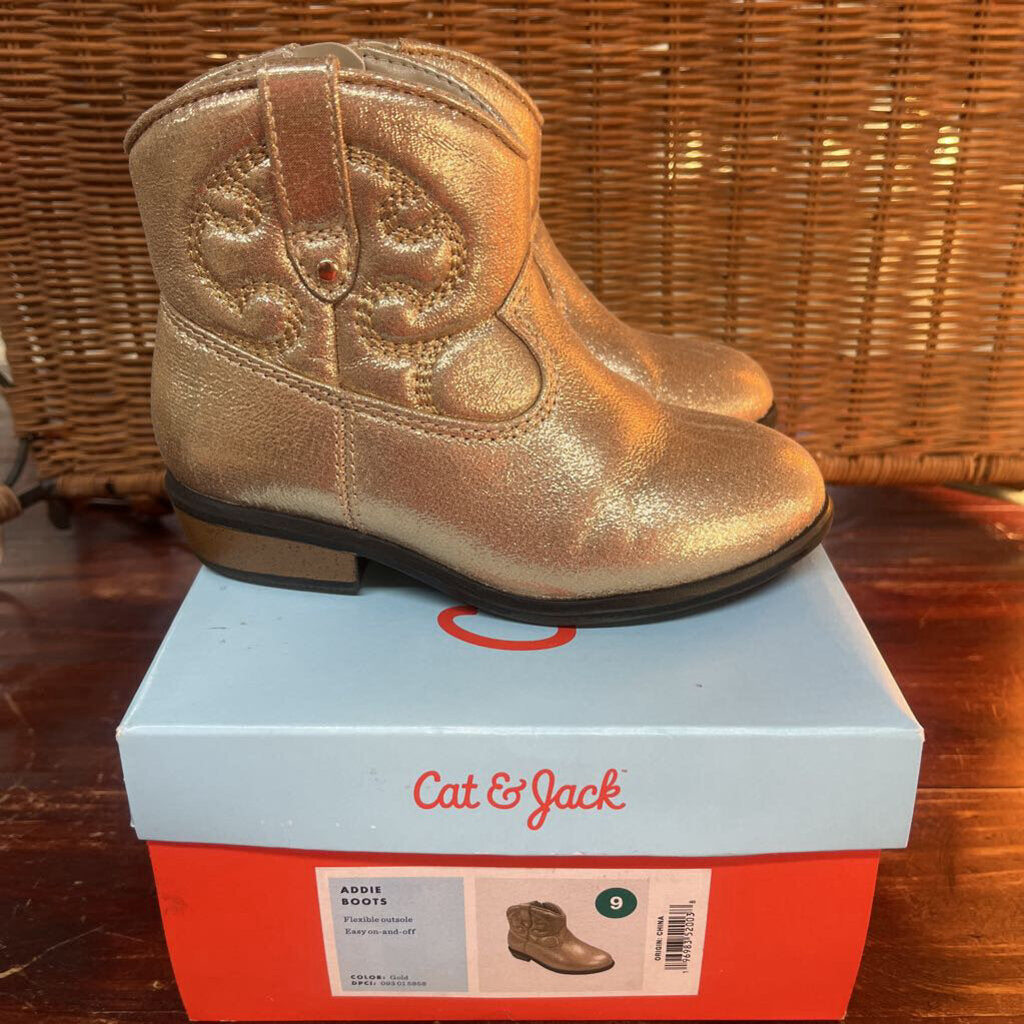 GOLD CAT AND JACK BOOTS SZ 9