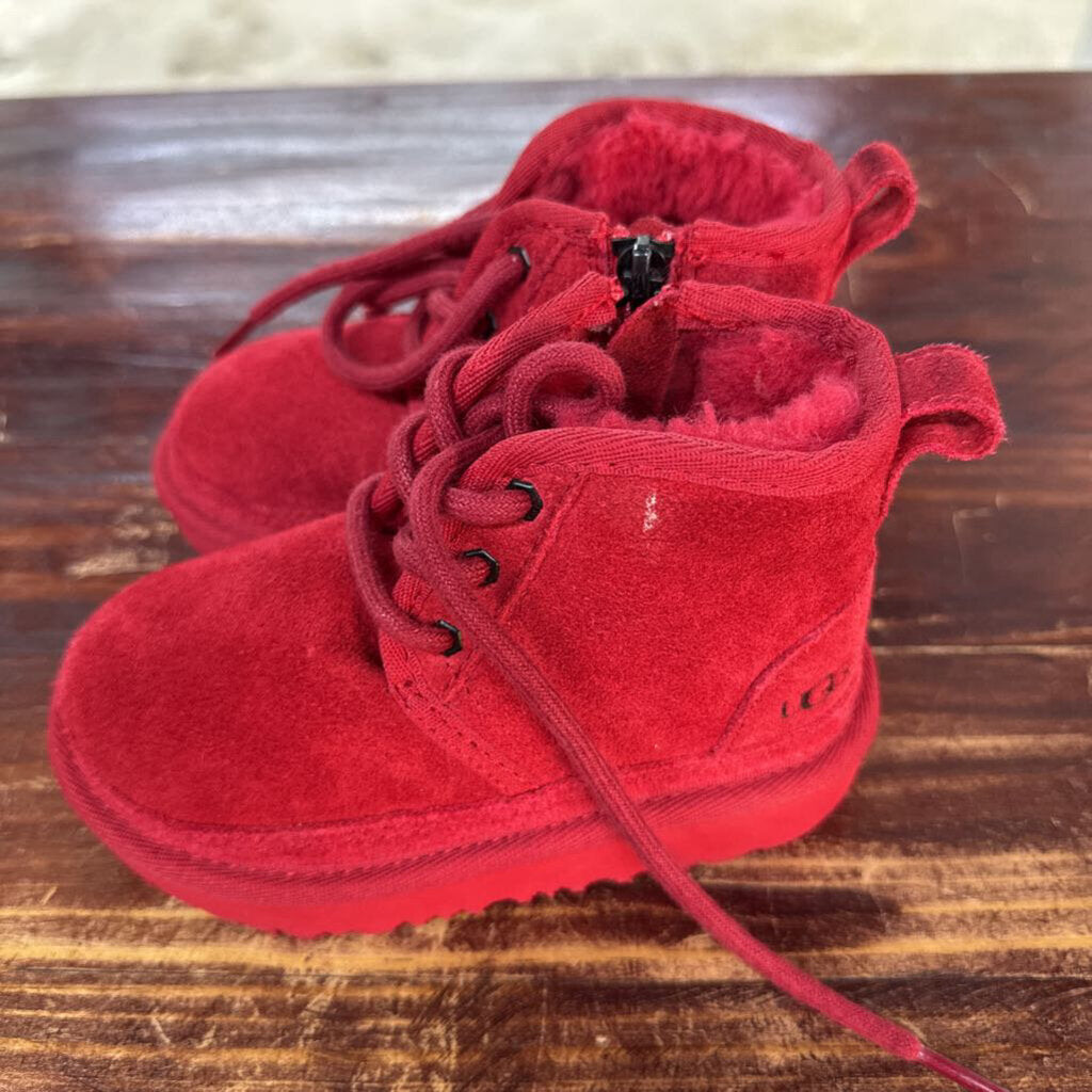 RED UGG BOOTS