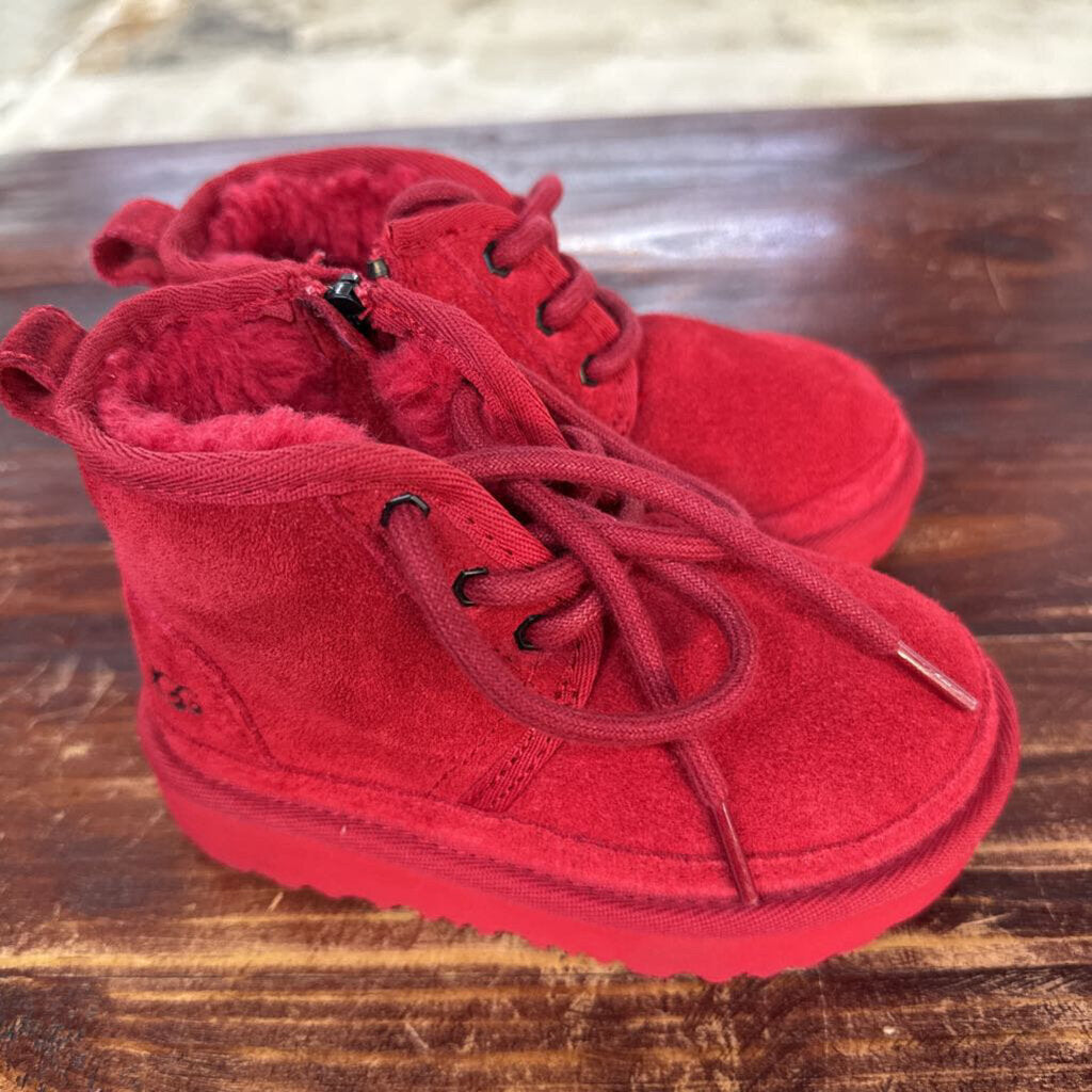 RED UGG BOOTS