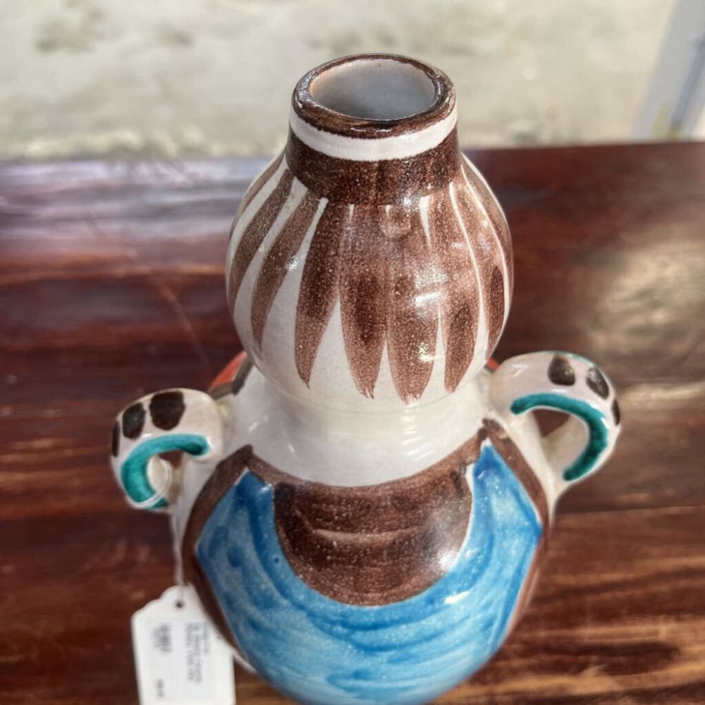 DE SIMONE CERAMIC POTTERY VASE ITALY