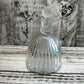 VTG HUMMEL PRAYING GIRL GLASS DINNER BELL