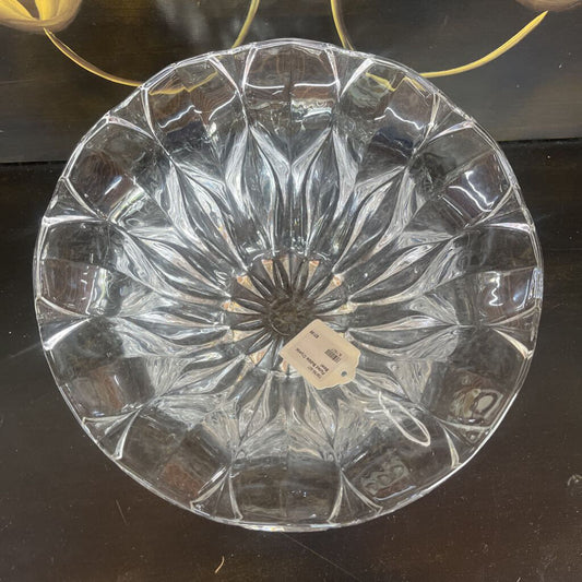 FLUTED BUBBLE CRYSTAL BOWL