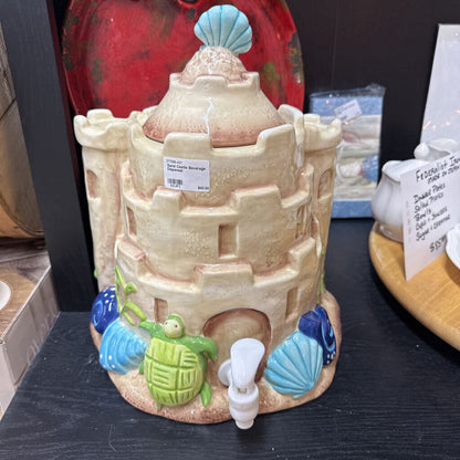 SAND CASTLE BEVERAGE DISPENSER