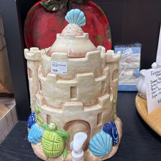 SAND CASTLE BEVERAGE DISPENSER