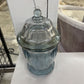 VINTAGE INDIANA GLASS JAR WITH LID