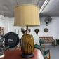BEAUTIFUL CRESTVIEW LAMP WITH BONED SHADE