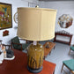 BEAUTIFUL CRESTVIEW LAMP WITH BONED SHADE