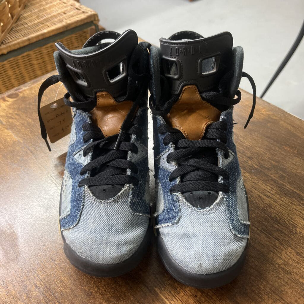 JORDAN RETRO 6 DENIM: 7Y