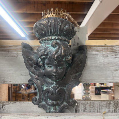 VINTAGE GARDEN ANGEL, WALL HANGER