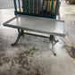 VTG COFFEE TABLE, CHALK PAINTED, DISTRESSED