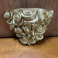 SCONCE, VINTAGE HOMCO #6048 GOLDEN ROSES