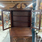 SECRETARY, COLONIAL STYLE, 4 DRAWER, BALL/CLAWFOOT
