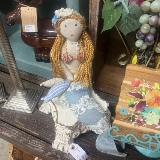 DOLL, MERMAID CLOTH (CRACKERBARREL)