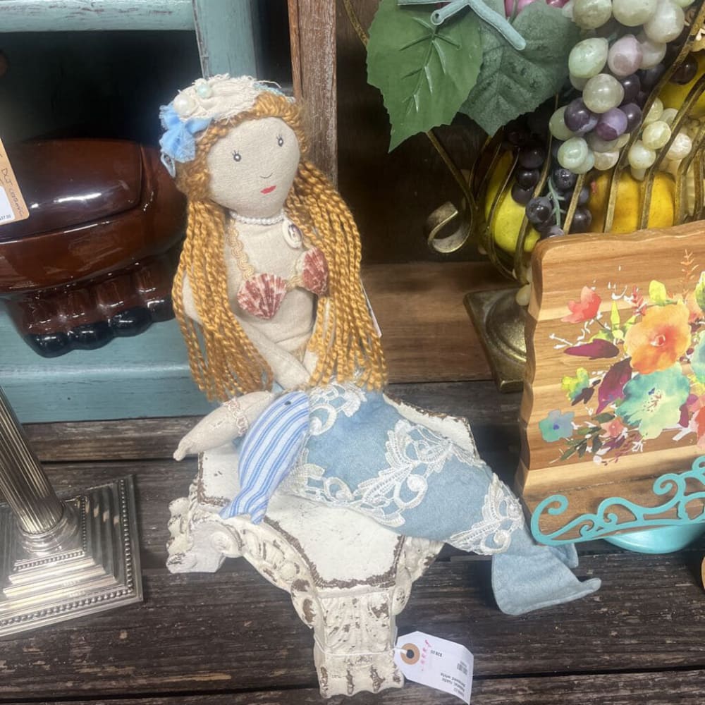 DOLL, MERMAID CLOTH (CRACKERBARREL)