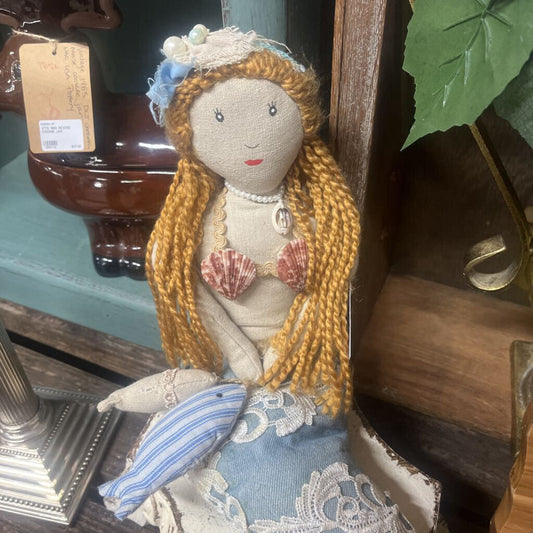 DOLL, MERMAID CLOTH (CRACKERBARREL)