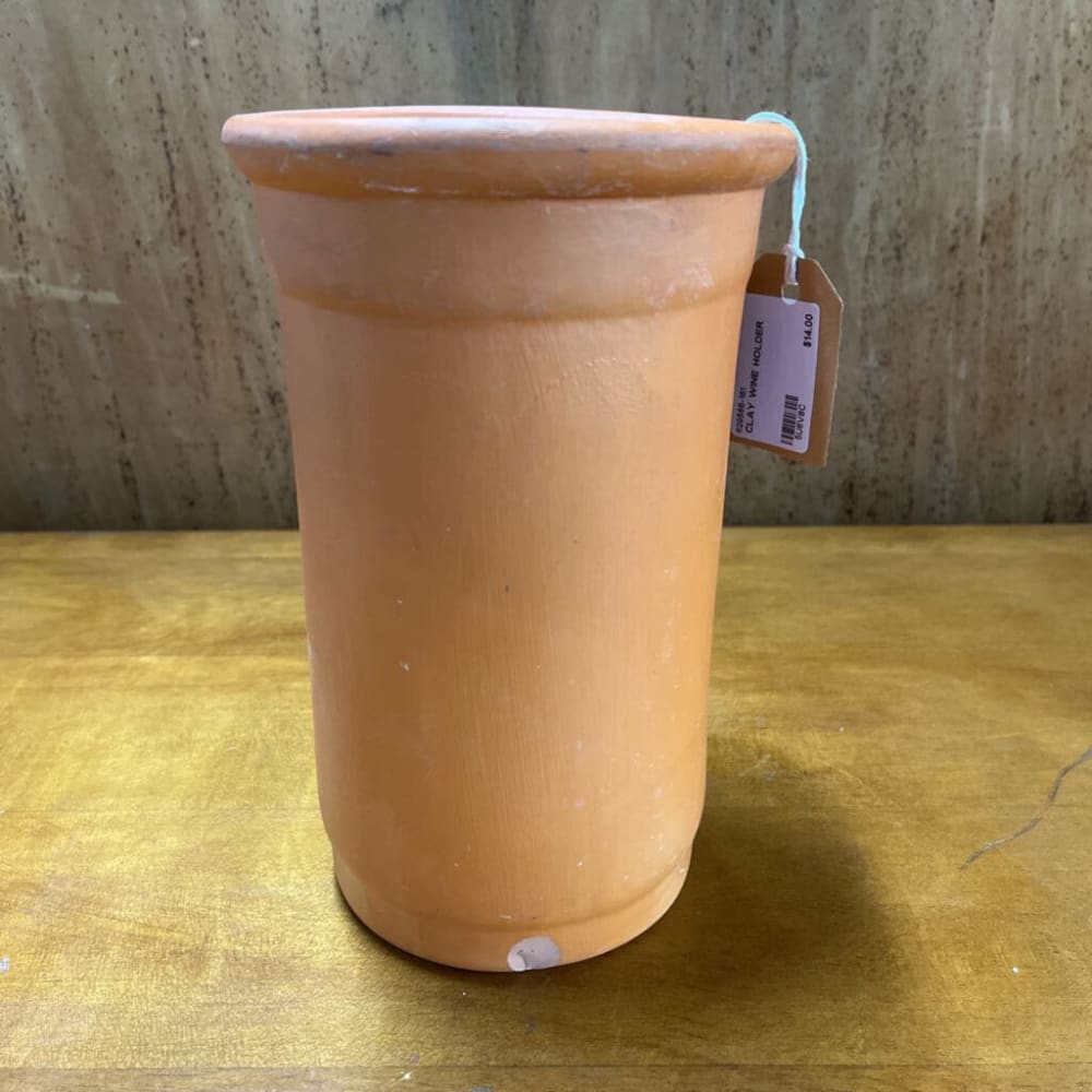 CLAY WINE HOLDER