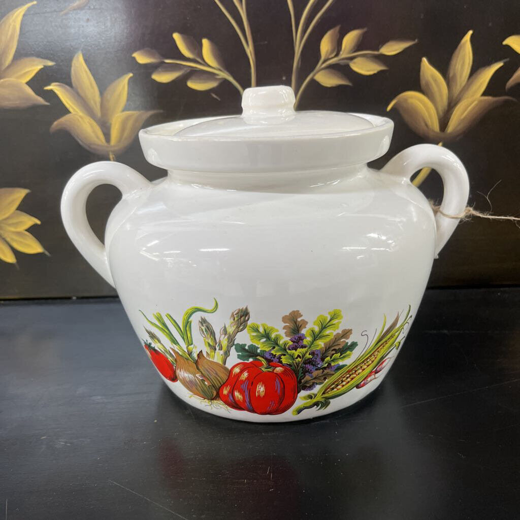 COOKIE JAR/ CROCK, MCCOY SPICE DELIGHT