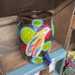 CROCK DISPENSER, 2007 BETH SALTIN ROOSTER