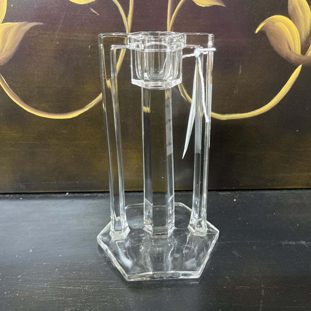 CANDLEHOLDER, VTG WESTMORELAND CRYSTAL