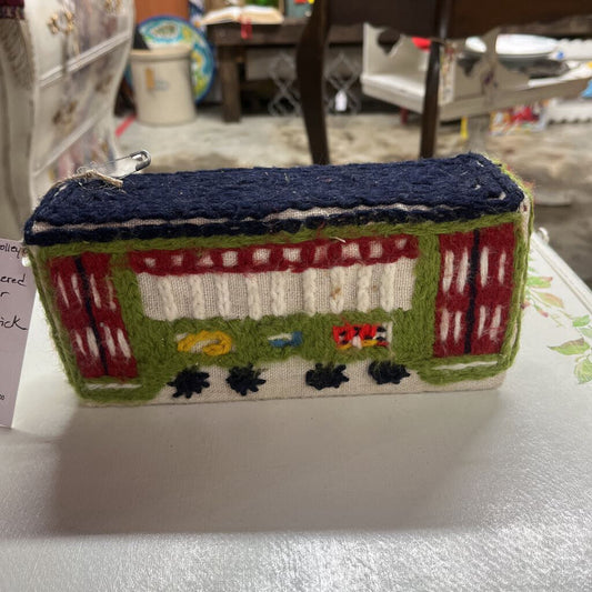 DOORSTOP, HANDCRAFTED N.O. TROLLEY CAR