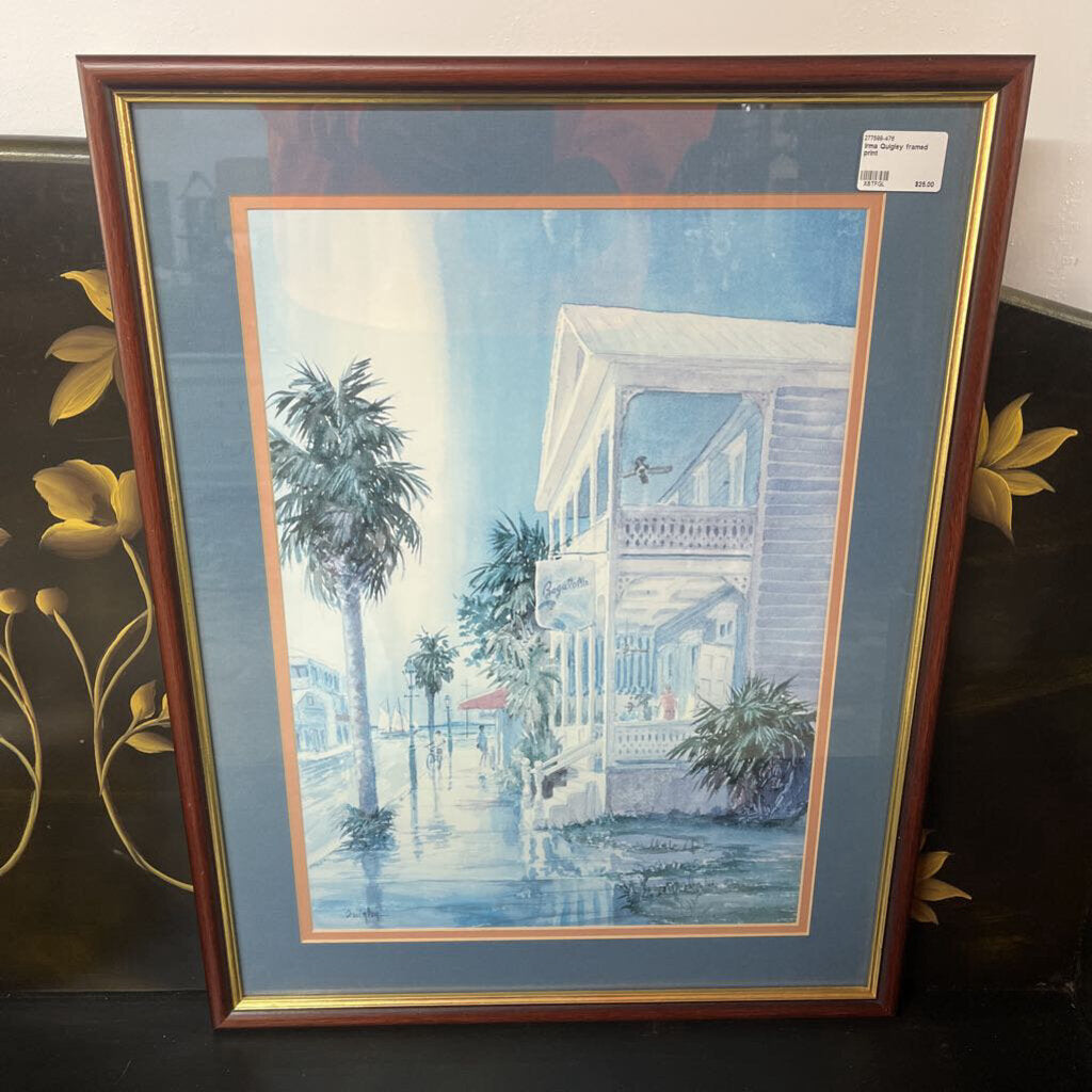 Irma Quigley framed print